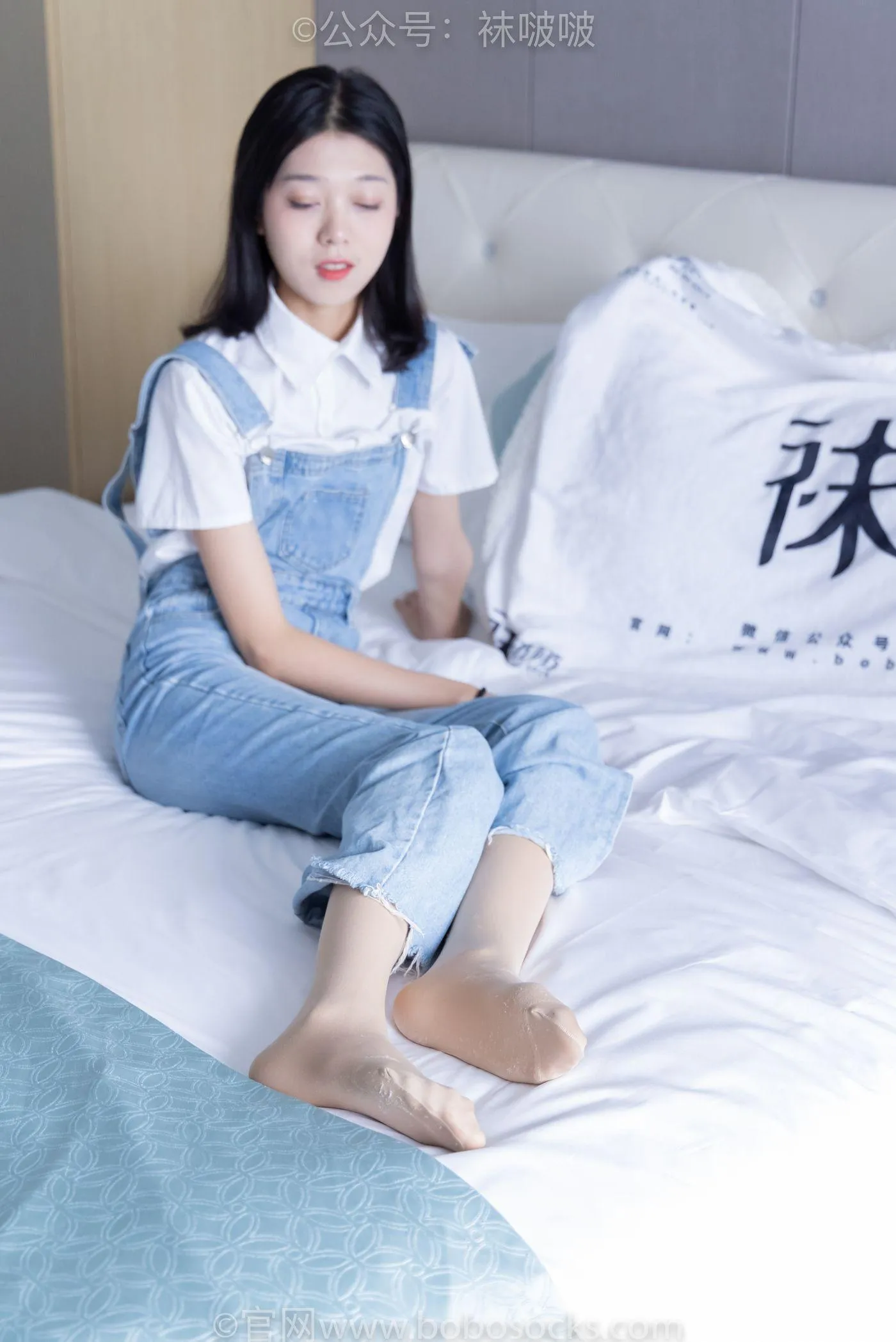 [BoBoSocks袜啵啵]NO.034 瑶瑶-空军一号板鞋、特旧厚肉丝 [131P]插图2